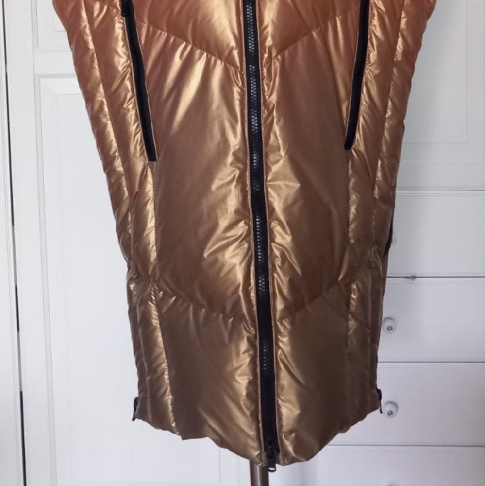 Stylish Gold and Orange Women's Vest - Picture 8 of 15